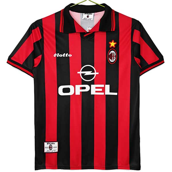 AC Milan home jersey mens retro shirt 1997-1998